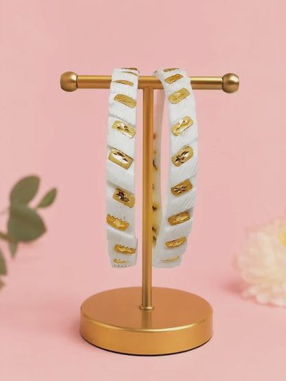 Shubho Shakha Gold-Touch Bangle Pair