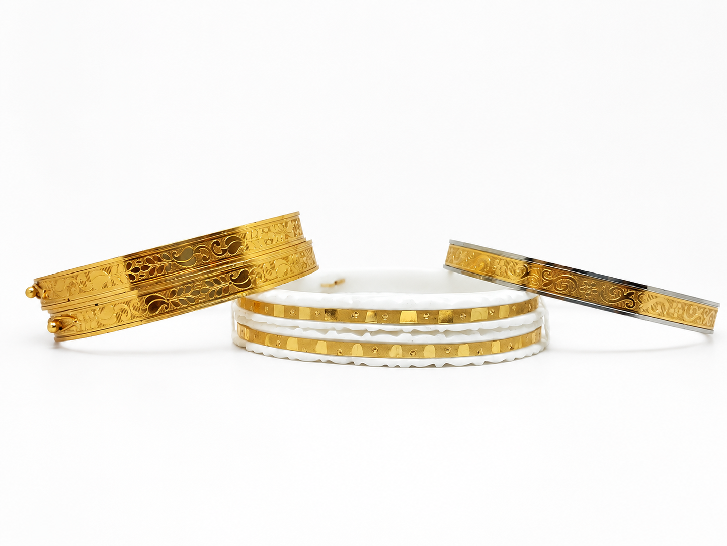 Royal Shakha-Noya & Socket Churi Combo Set (5 Pieces)